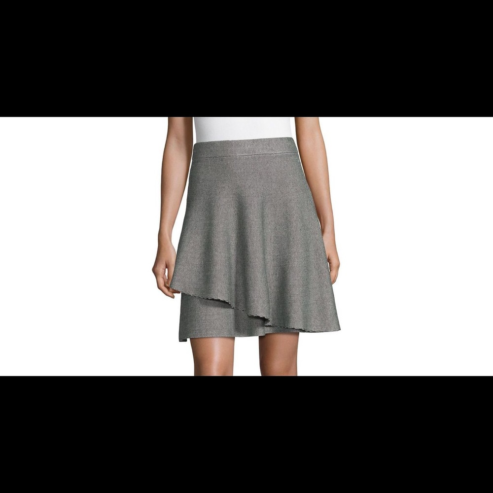 Saks Double Layer Ruffle Skirt